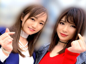 マジエロ美女2人ガチセックス！エロデカパイ揺らして感じまくる！